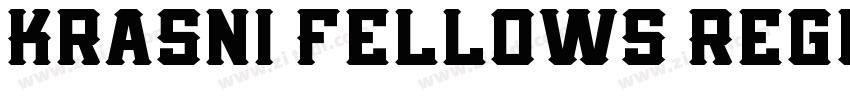 Krasni Fellows Regul字体转换